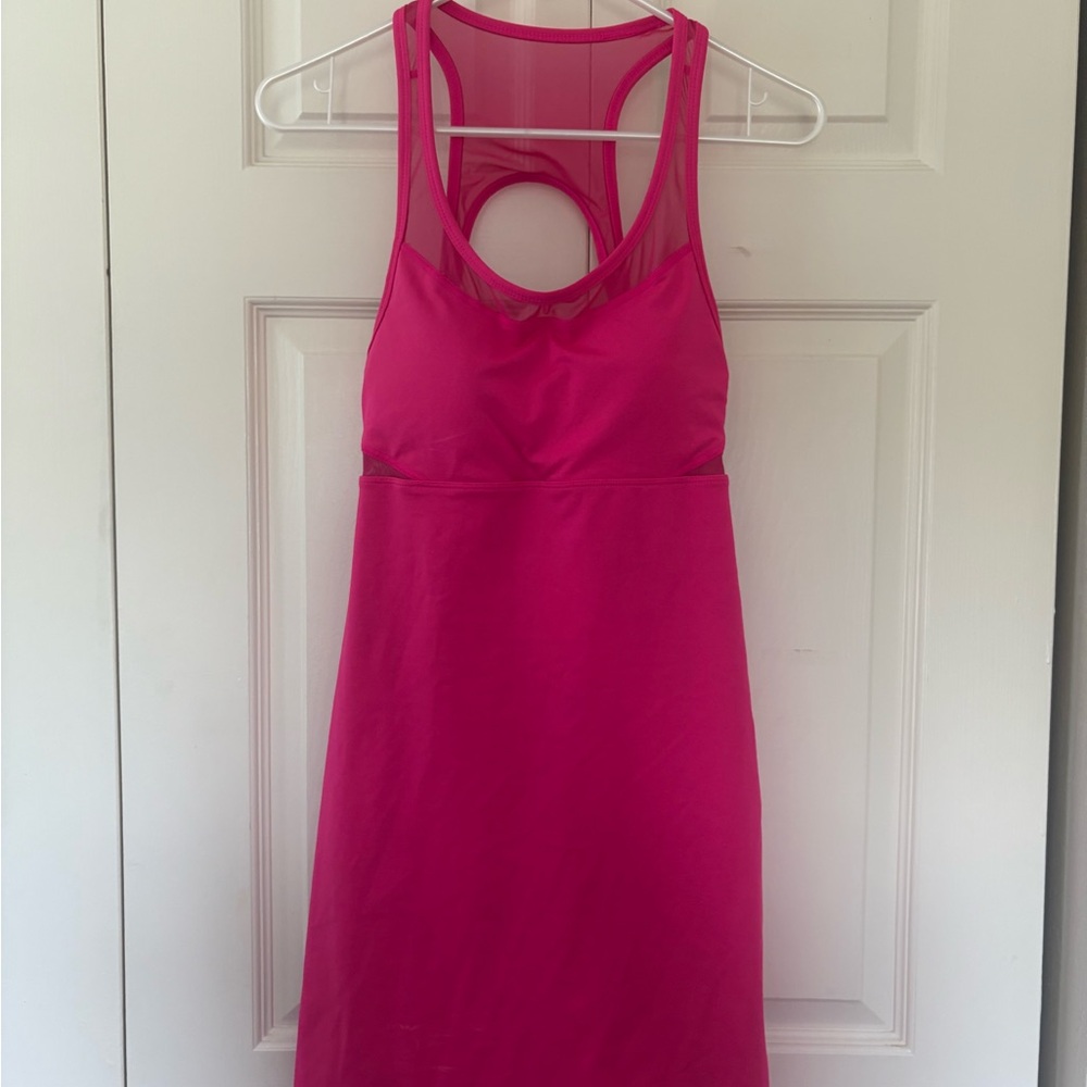 Fabletics Bright Pink Athletic Dress